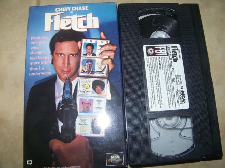 Fletch on VHS